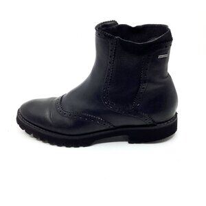 Amphibiox Black Ankle Boots